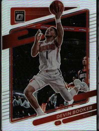 Devin Booker 2021 panini Donruss Optic