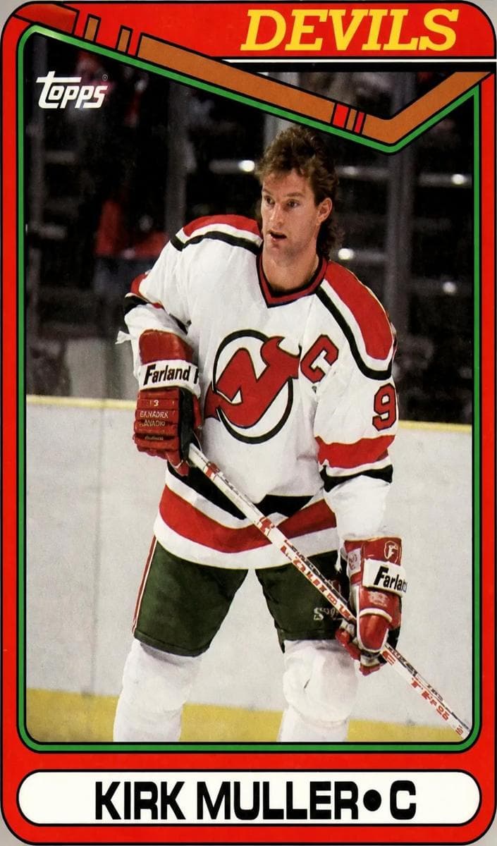 Kirk Muller 1990 topps Topps