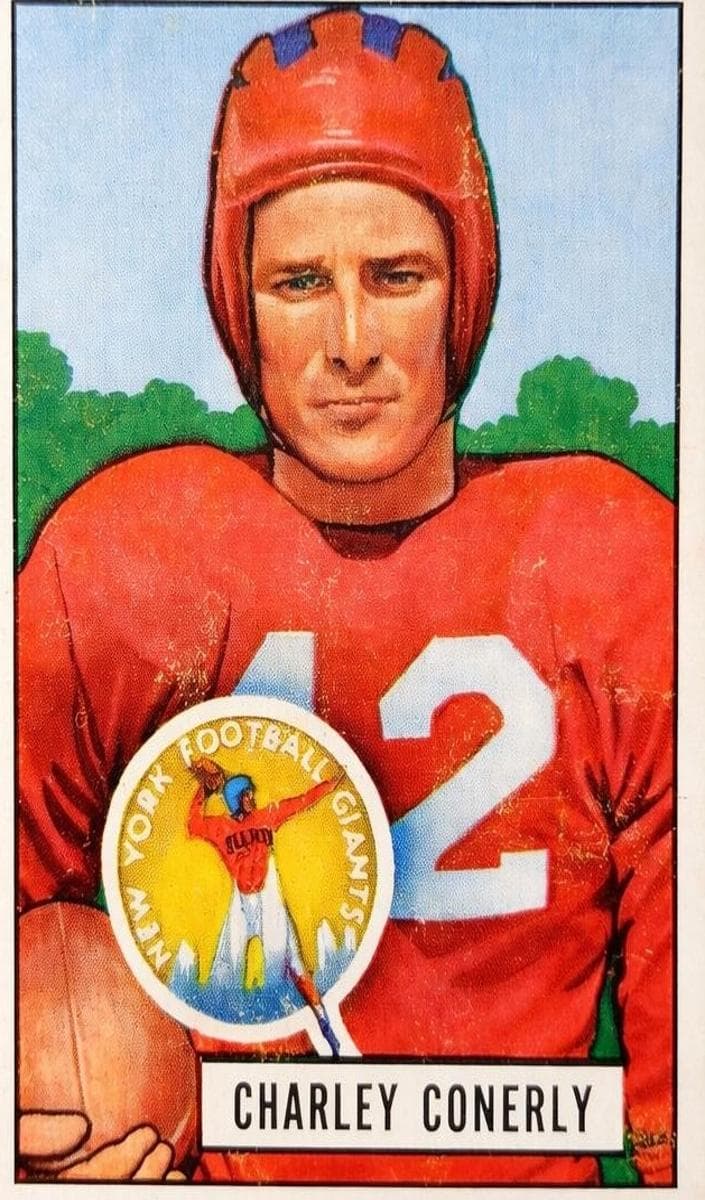 Charley Conerly 1951 bowman