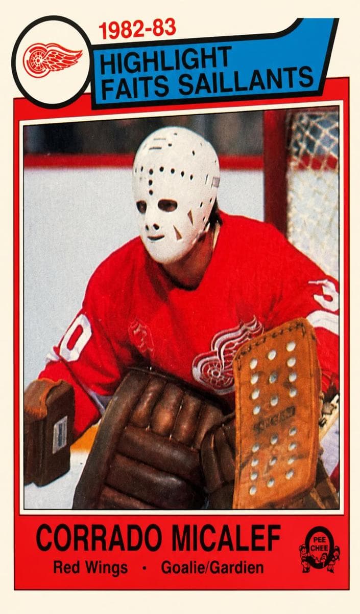 Corrado Micalef 1983 topps O-Pee-Chee