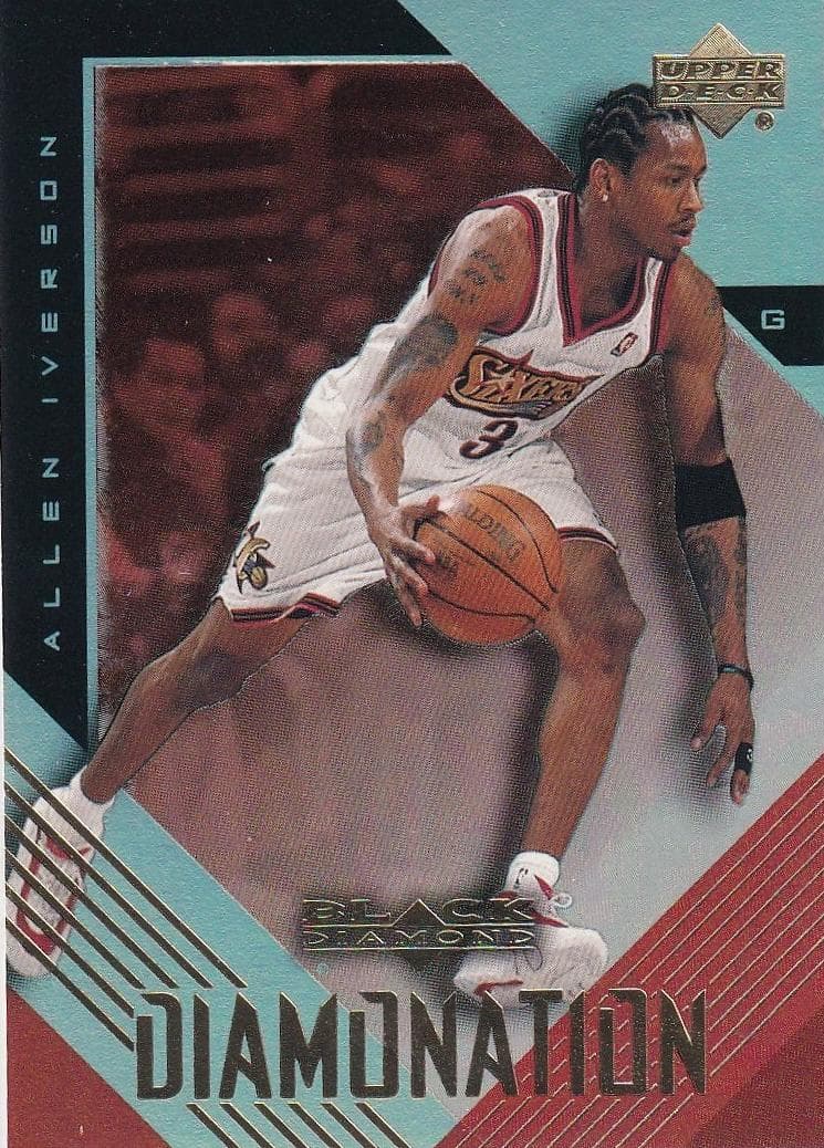 Allen Iverson 1999 upper-deck Black Diamond
