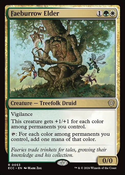 Faeburrow Elder 2026 Magic: The Gathering Lorwyn Eclipsed Commander