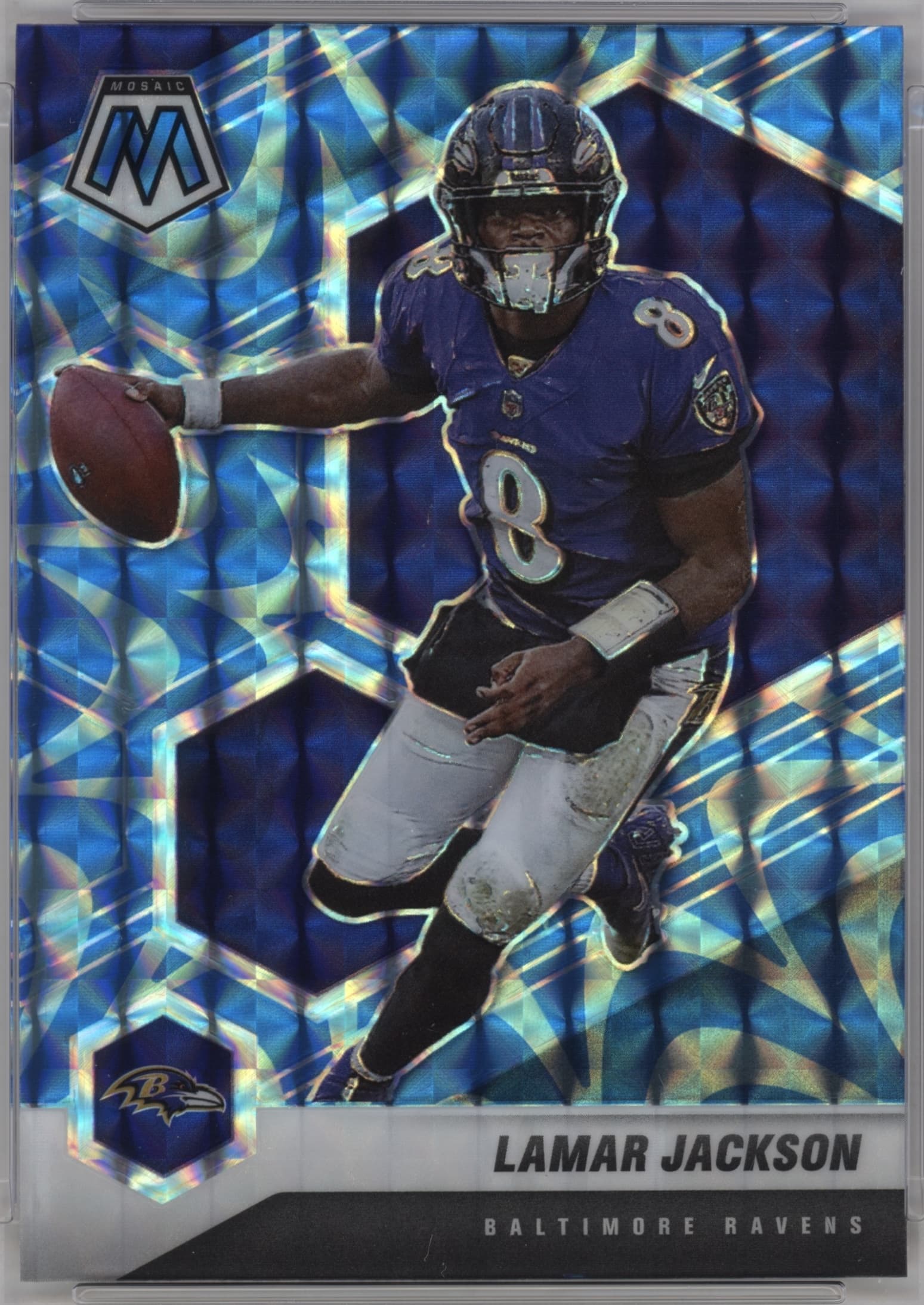 Lamar Jackson 2021 panini Panini Mosaic