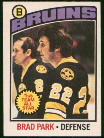 Brad Park 1976 topps O-Pee-Chee