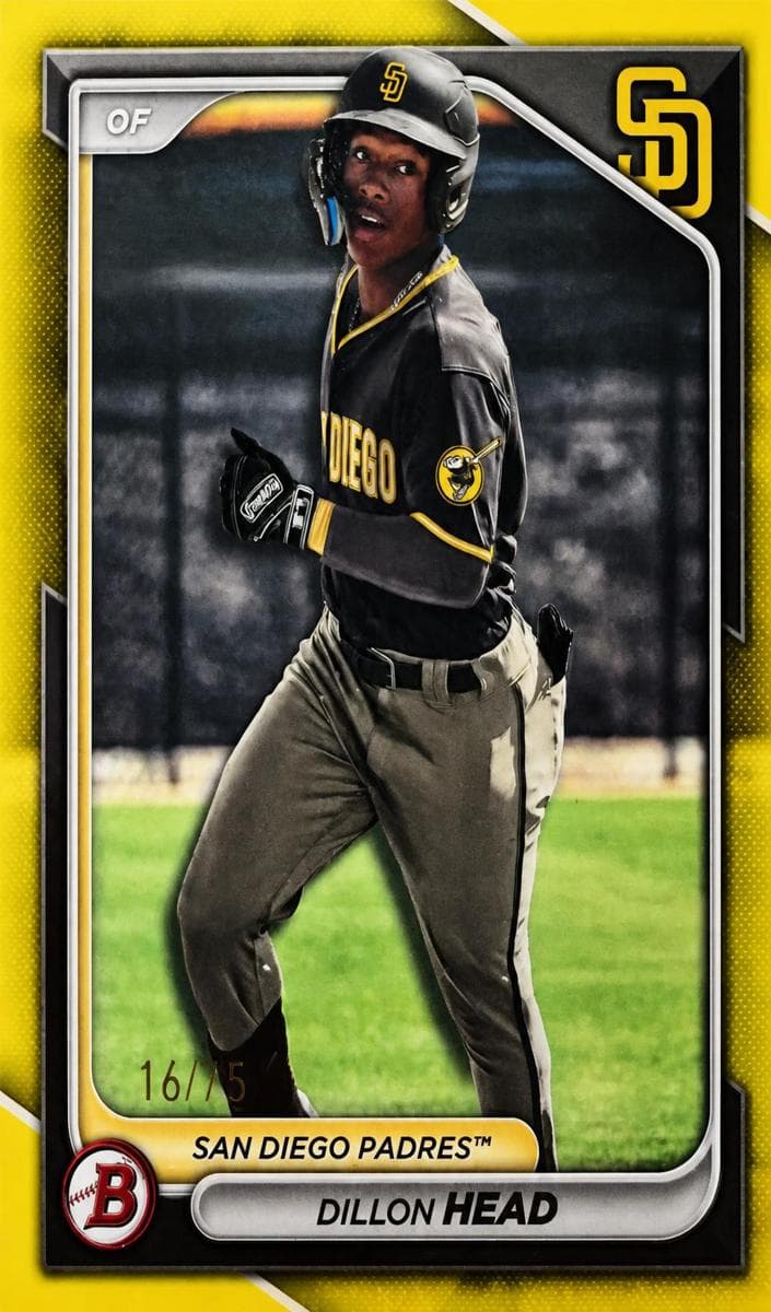Dillon Head 2024 bowman Bowman