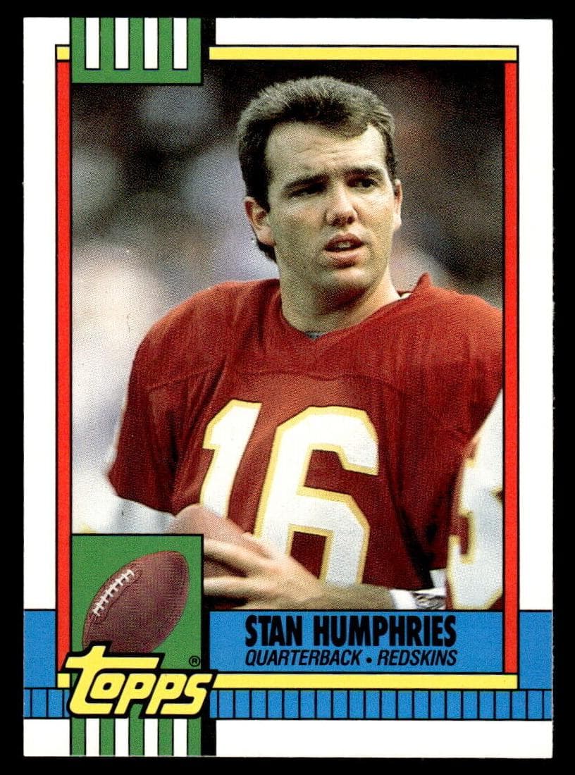 Stan Humphries trading card