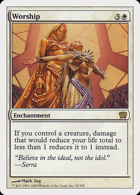 Worship 2003 Magic: The Gathering 8th Edition Foil