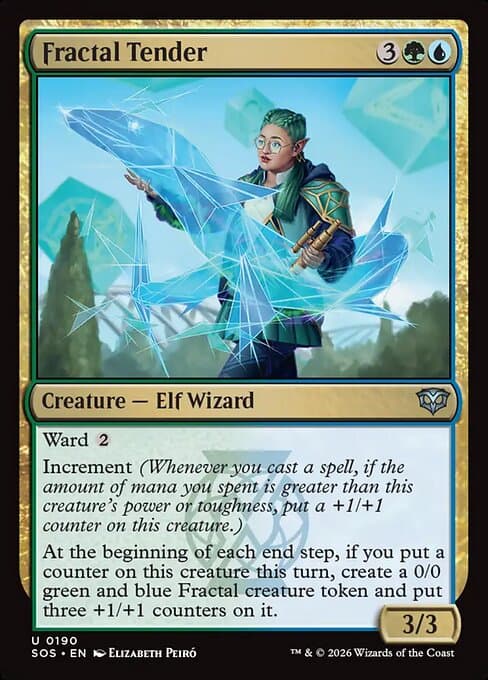 Fractal Tender 2026 Magic: The Gathering Secrets of Strixhaven