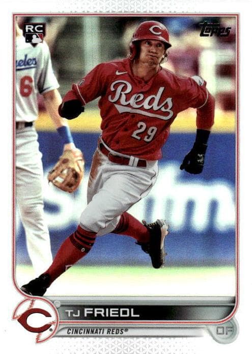 TJ Friedl 2022 topps Topps Chrome Sapphire Edition