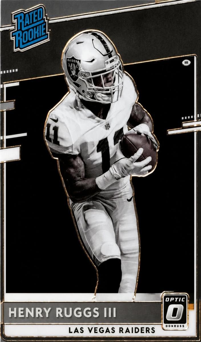 Henry Ruggs III 2020 panini Donruss Optic