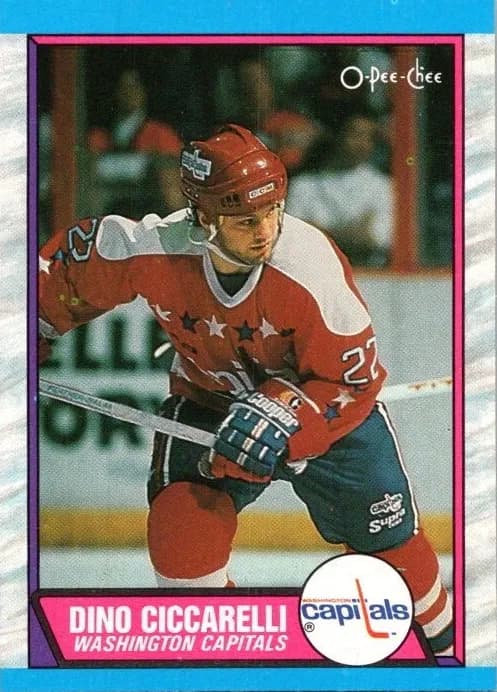 Dino Ciccarelli 1989 topps O-Pee-Chee