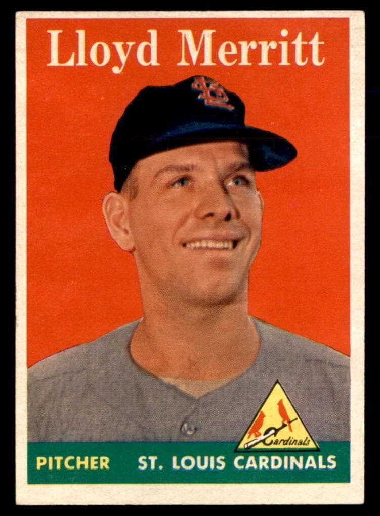 Lloyd Merritt 1958 topps Topps
