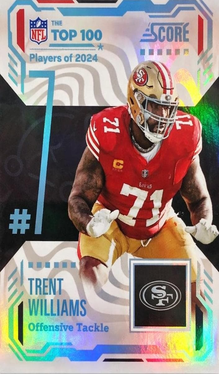 Trent Williams 2025 panini Score