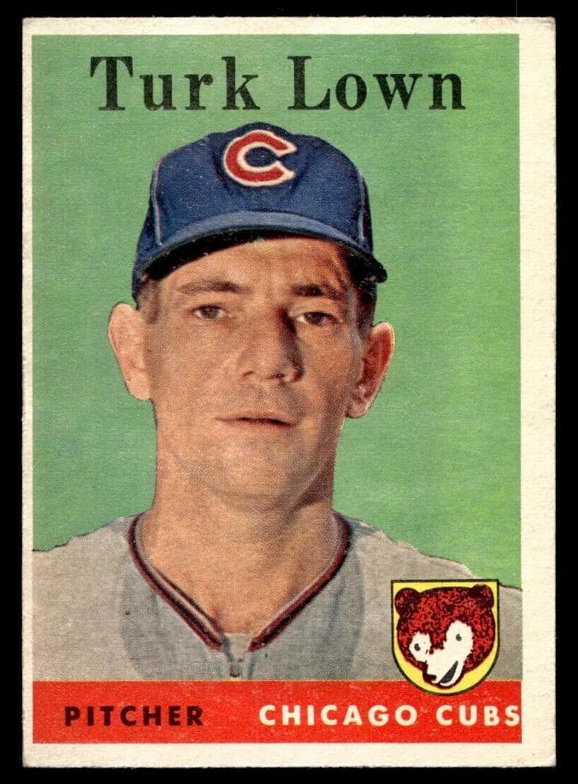 Turk Lown 1958 topps Topps