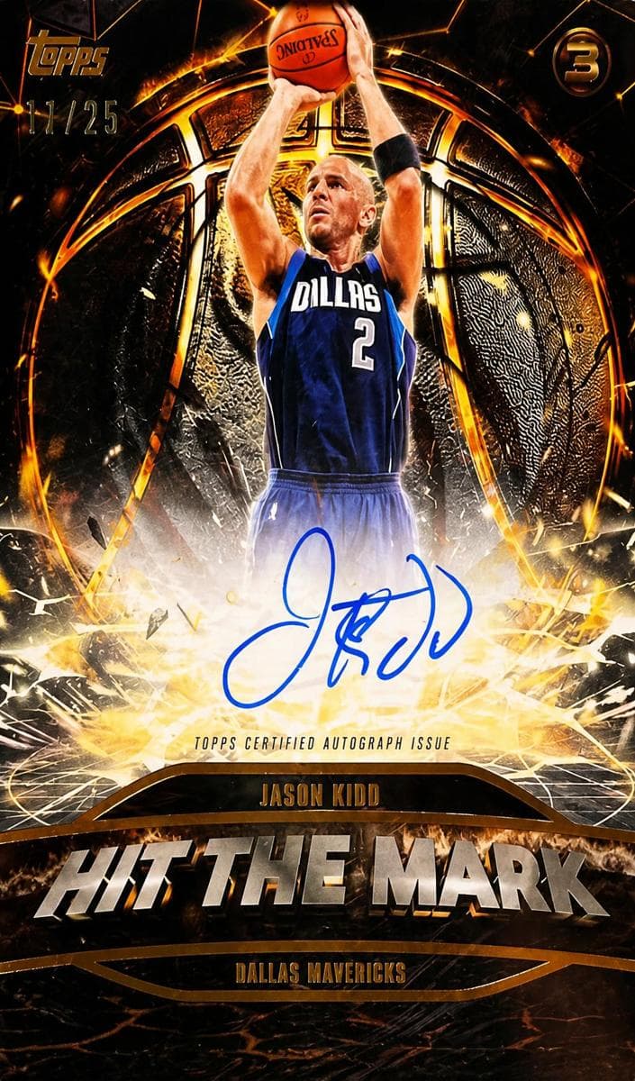 Jason Kidd 2025 topps Topps 3