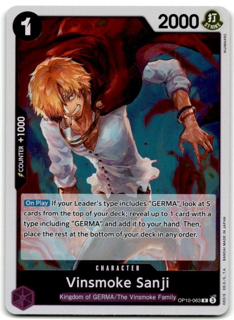 Vinsmoke Sanji #OP10-063