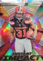 Nick Chubb 2018 panini Prizm Instant Impact
