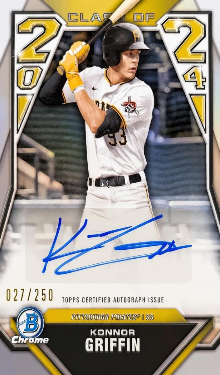 Konnor Griffin 2024 bowman Bowman Draft
