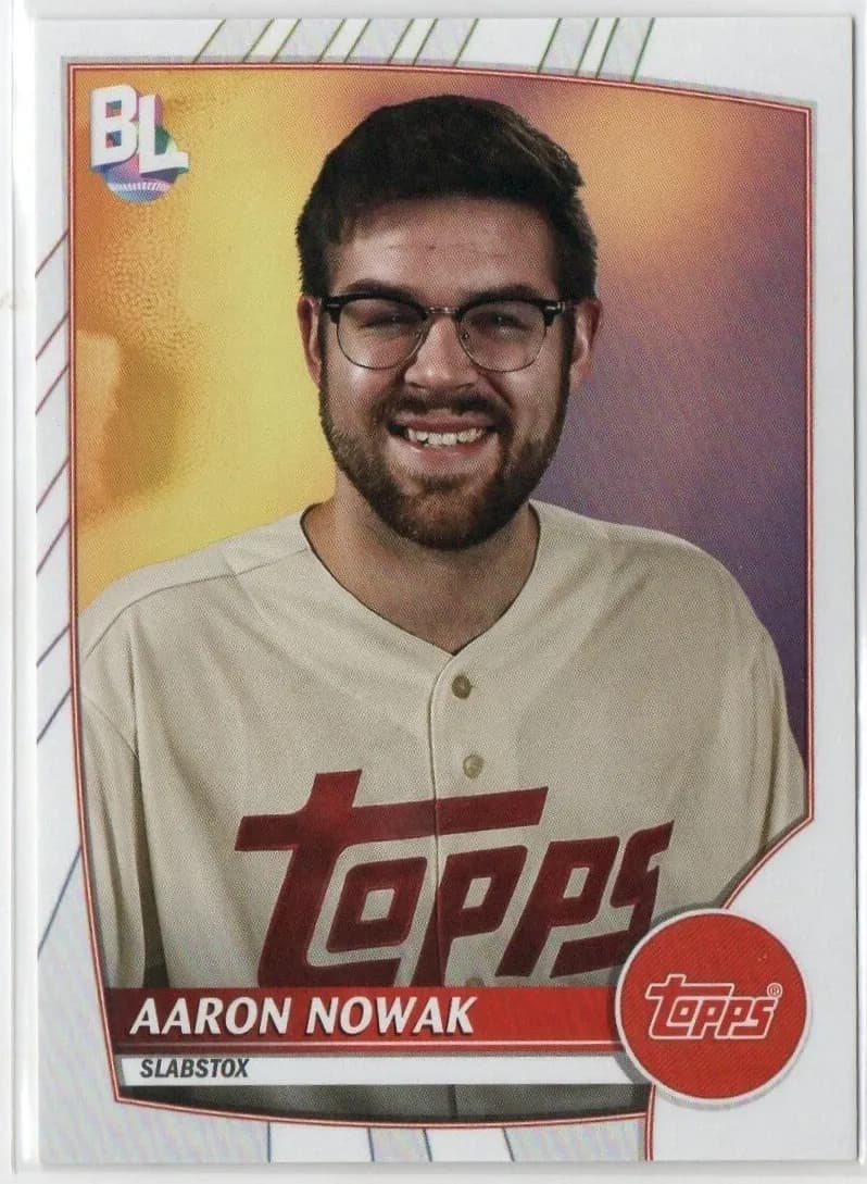 Aaron Nowak 2023 topps Topps Big League