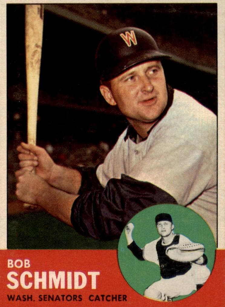 Bob Schmidt 1963 topps Topps