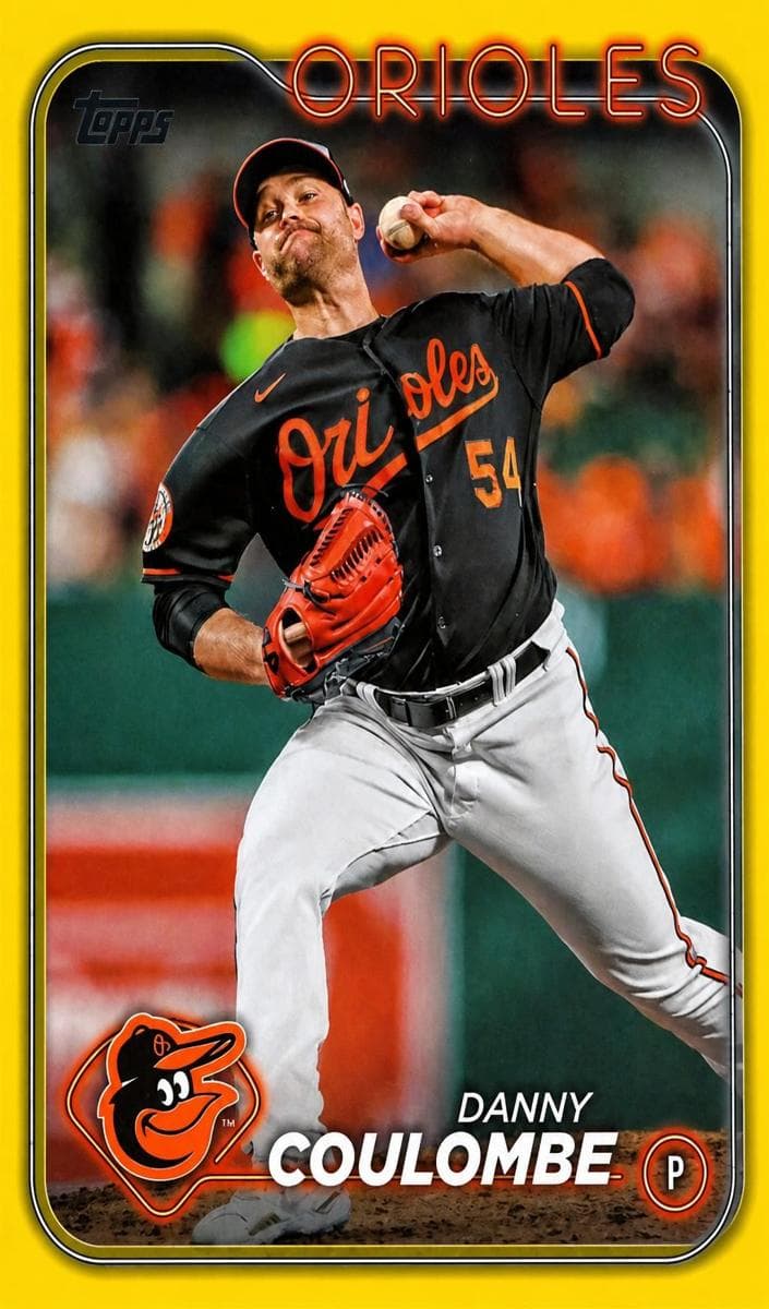 Danny Coulombe 2024 topps Topps Update