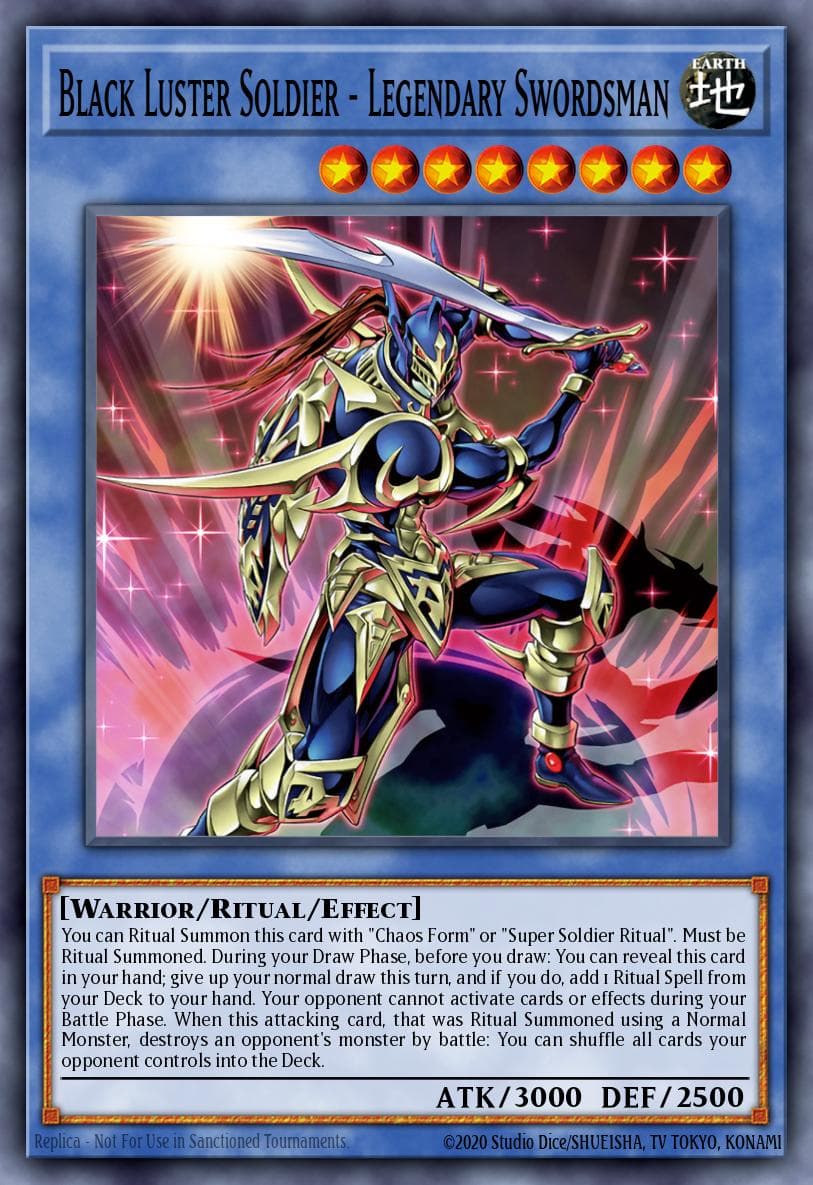 Black Luster Soldier - Legendary Swordsman 2023 Yu-Gi-Oh!