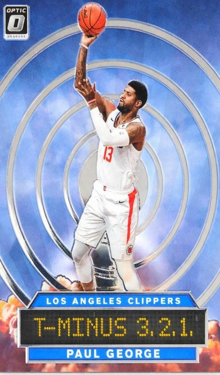 Paul George 2019 panini Donruss Optic