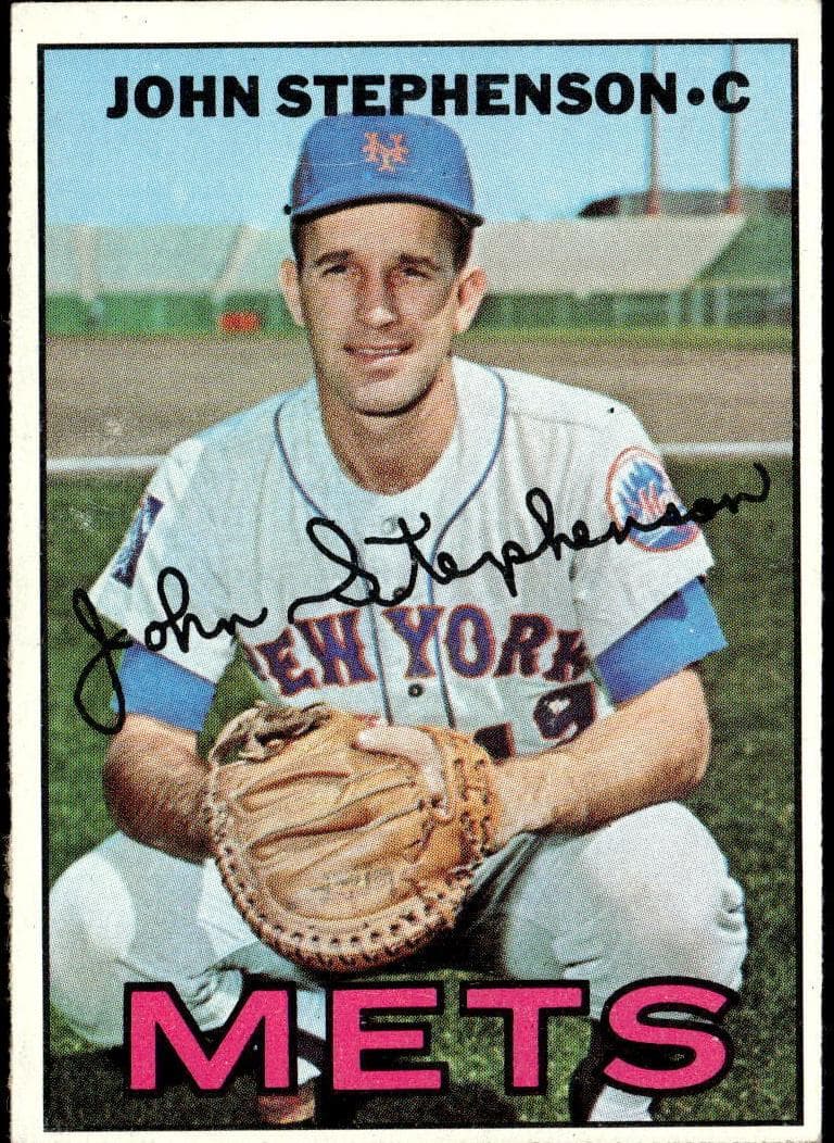 John Stephenson 1967 topps Topps