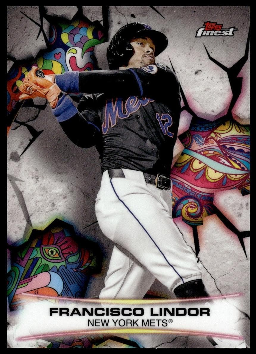 Francisco Lindor 2025 topps Topps Finest