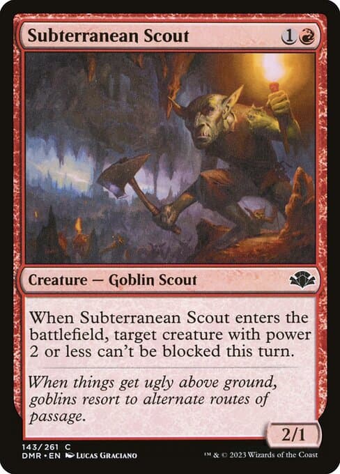 Subterranean Scout 2015 Magic: The Gathering Magic Origins