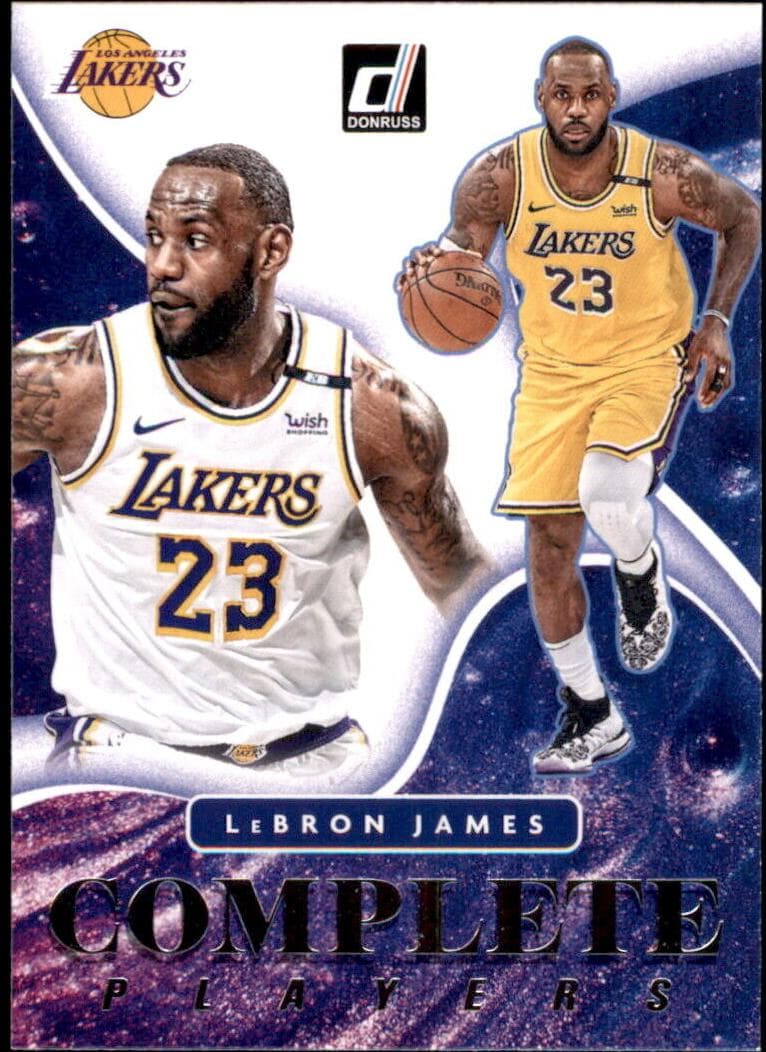 LeBron James 2021 panini