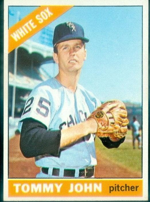 Tommy John 1966 topps Topps