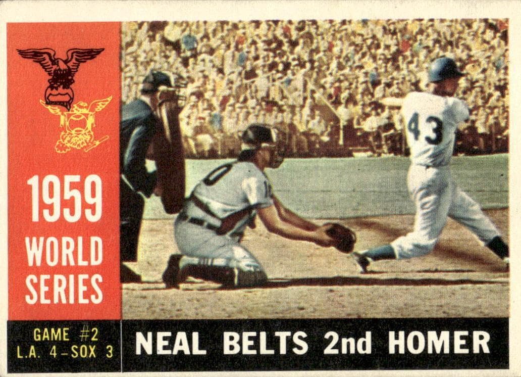 1959 World Series Game #2 - Neal Belts 2nd Homer #386