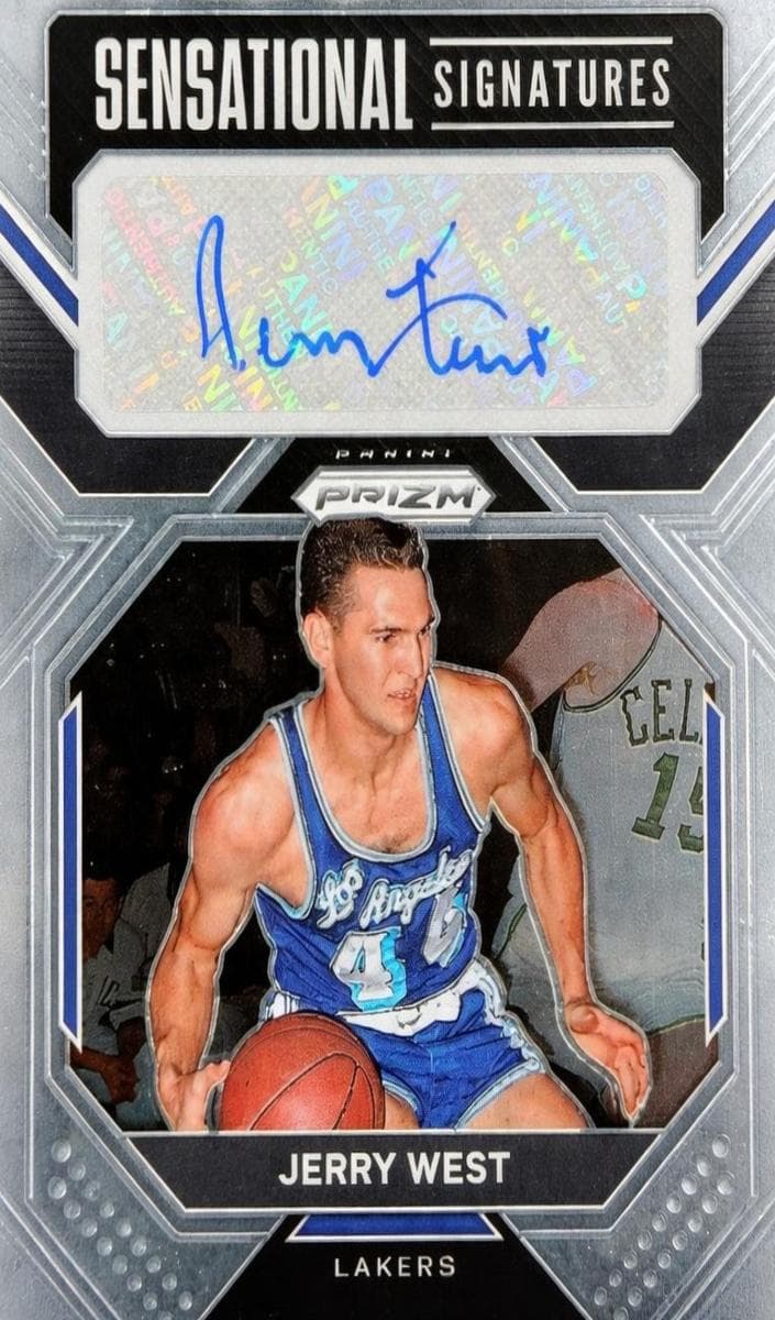 Jerry West 2022 panini Panini Prizm