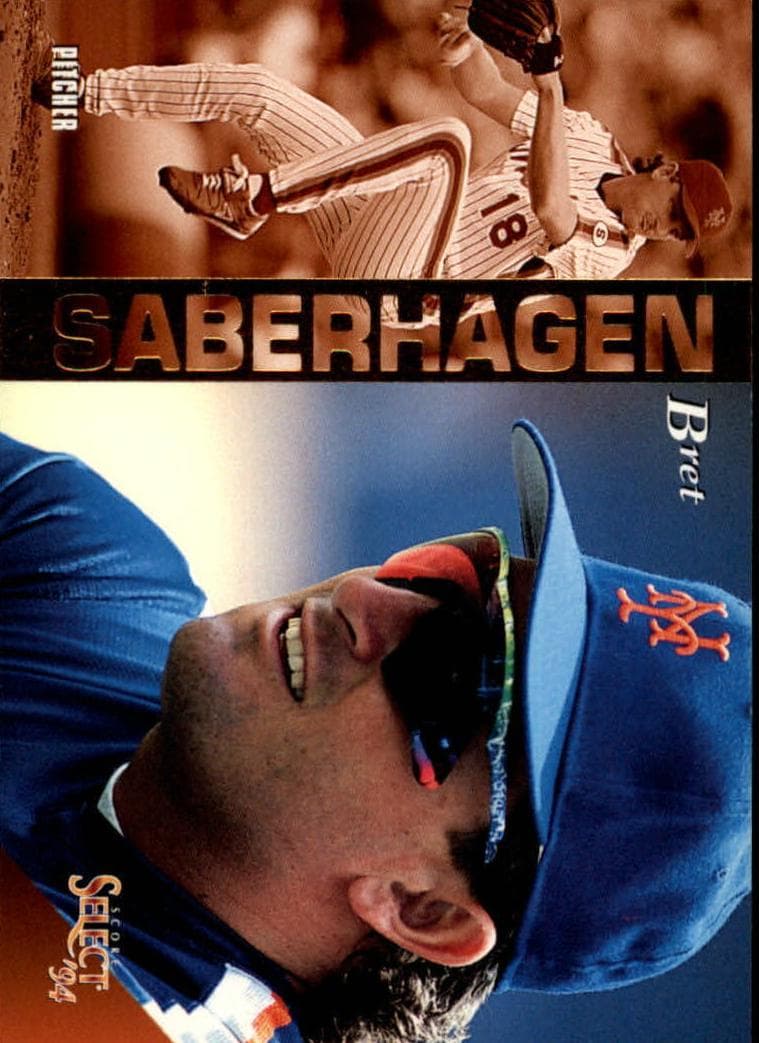 Bret Saberhagen 1994 panini Select