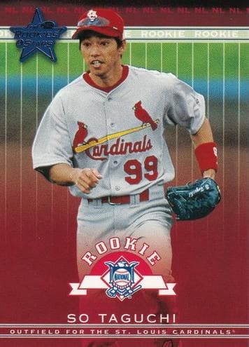 So Taguchi 2002 leaf Rookies And Stars