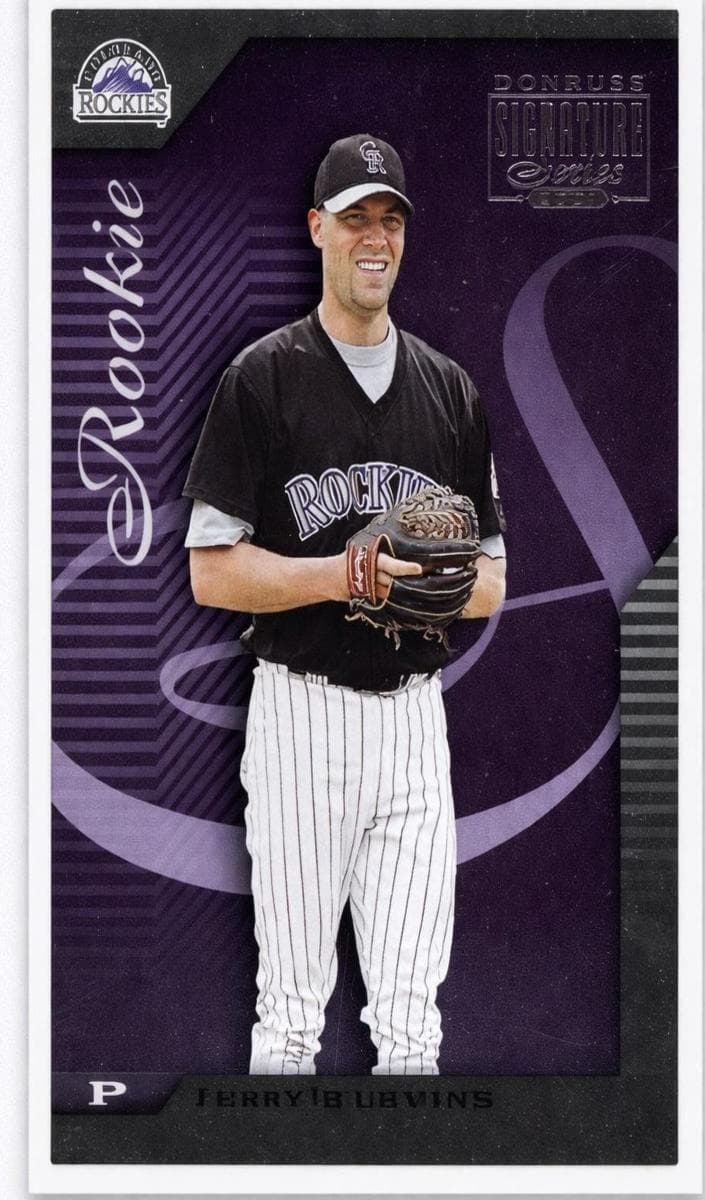 Tim Christman 2001 panini Donruss Signature