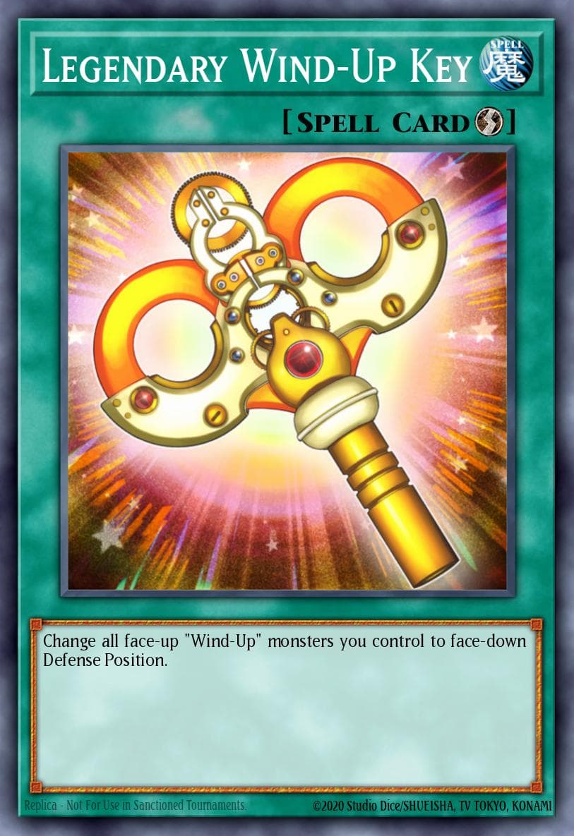 Legendary Wind-Up Key #GENF-EN053
