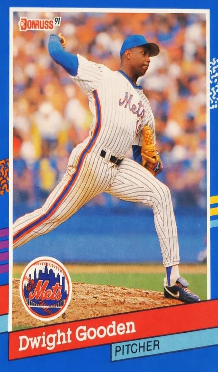 Dwight Gooden 1991 panini Donruss