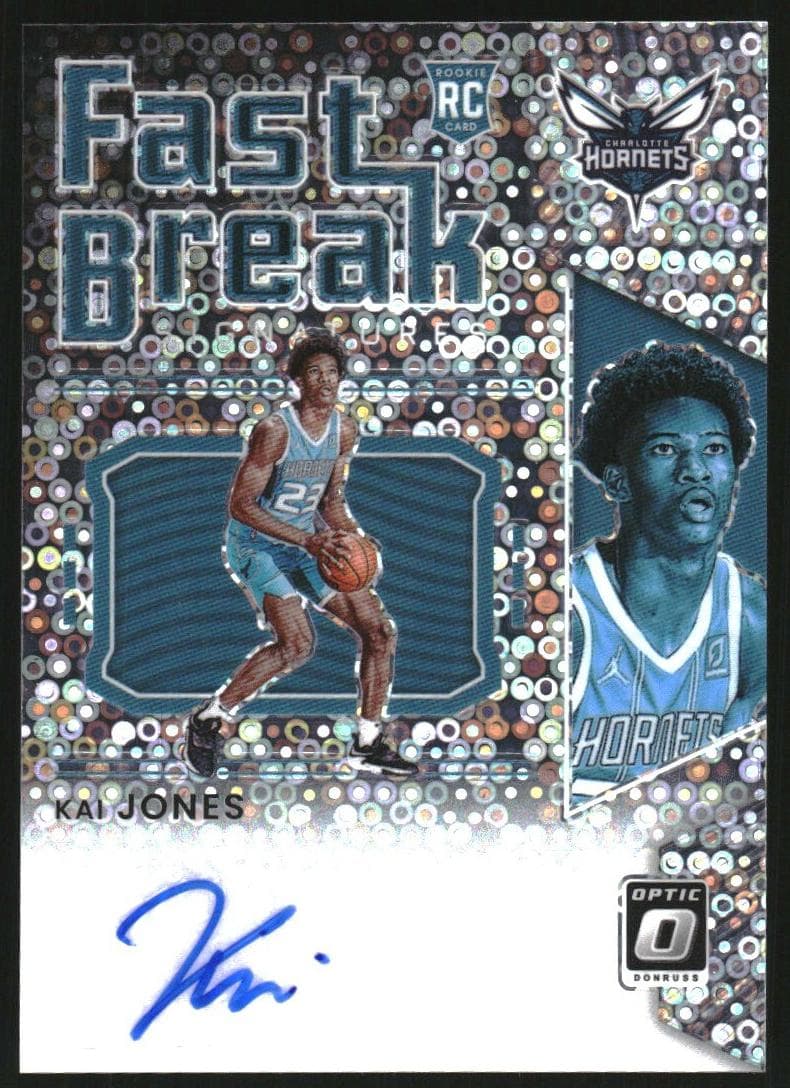 Kai Jones 2021 panini Donruss Optic