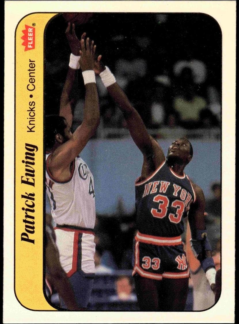 Patrick Ewing 1986 fleer