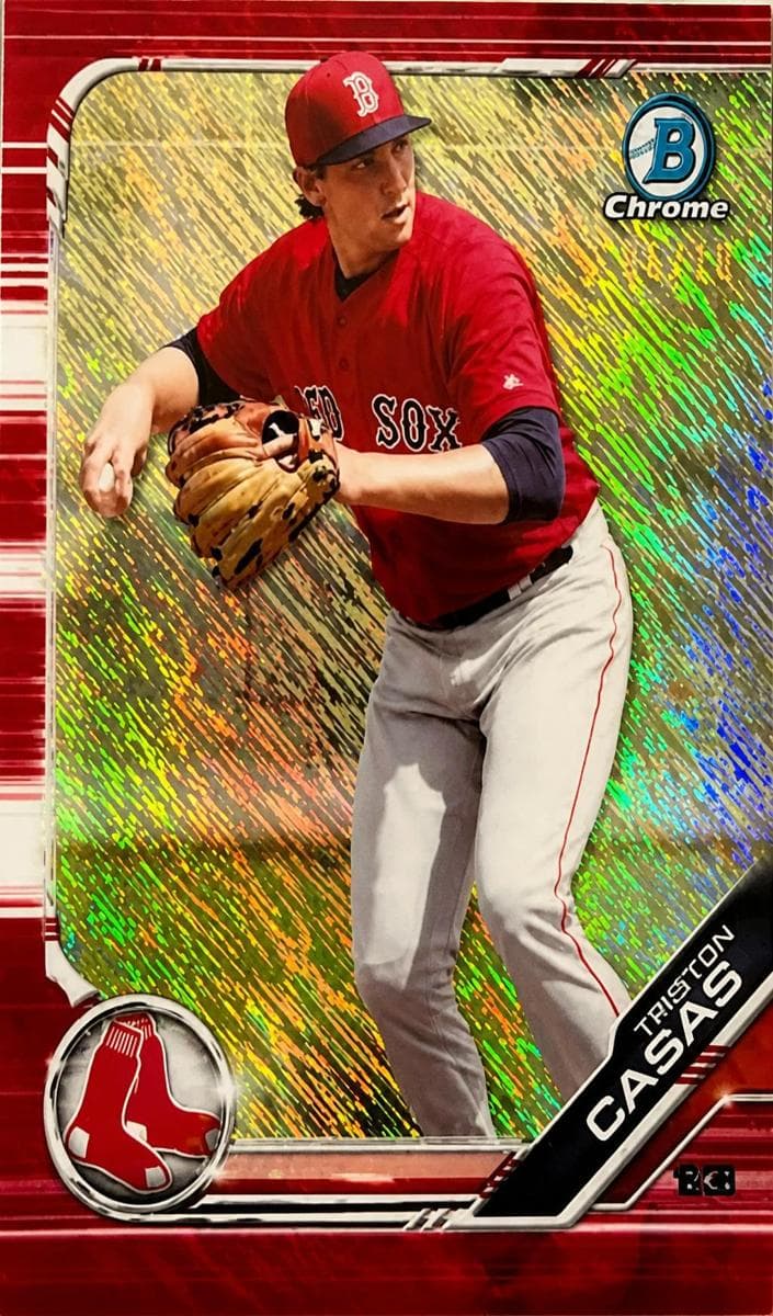 Triston Casas 2019 bowman Bowman Chrome