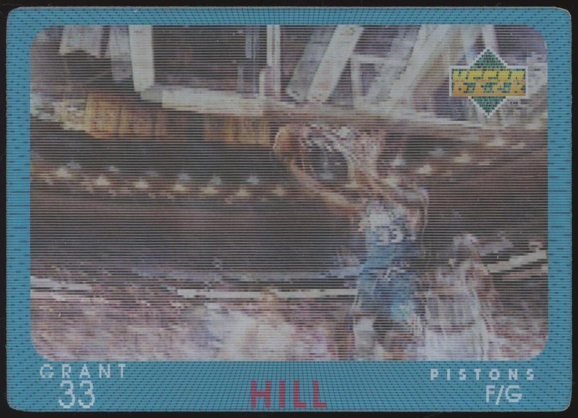 Grant Hill 1997 upper-deck Diamond Vision