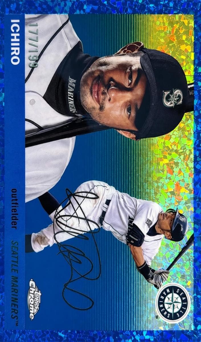 Ichiro 2025 topps Topps Chrome Platinum