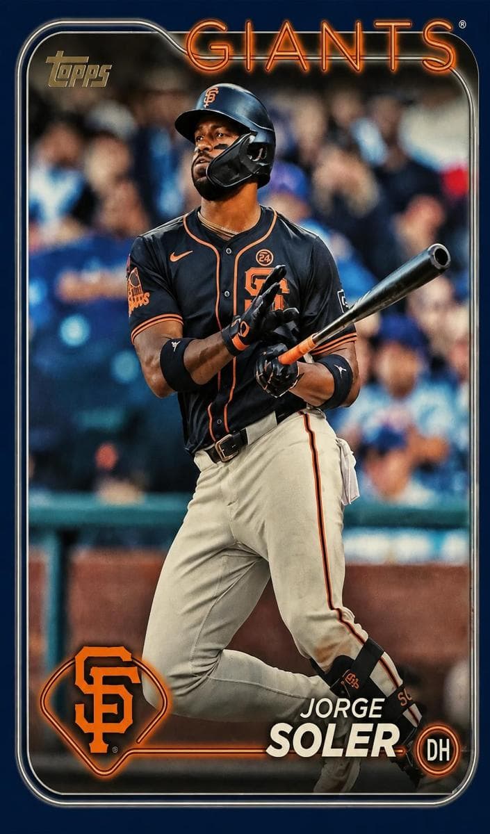 Jorge Soler 2024 topps Topps Update