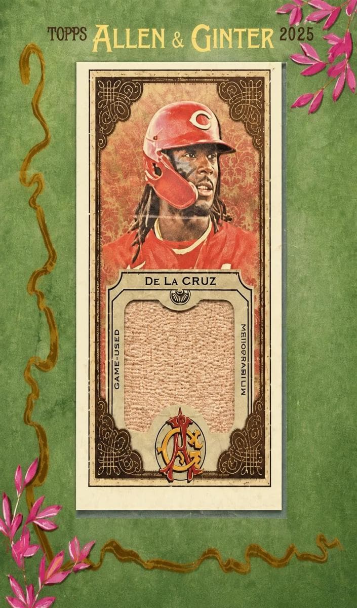 Elly De La Cruz 2025 topps Allen & Ginter