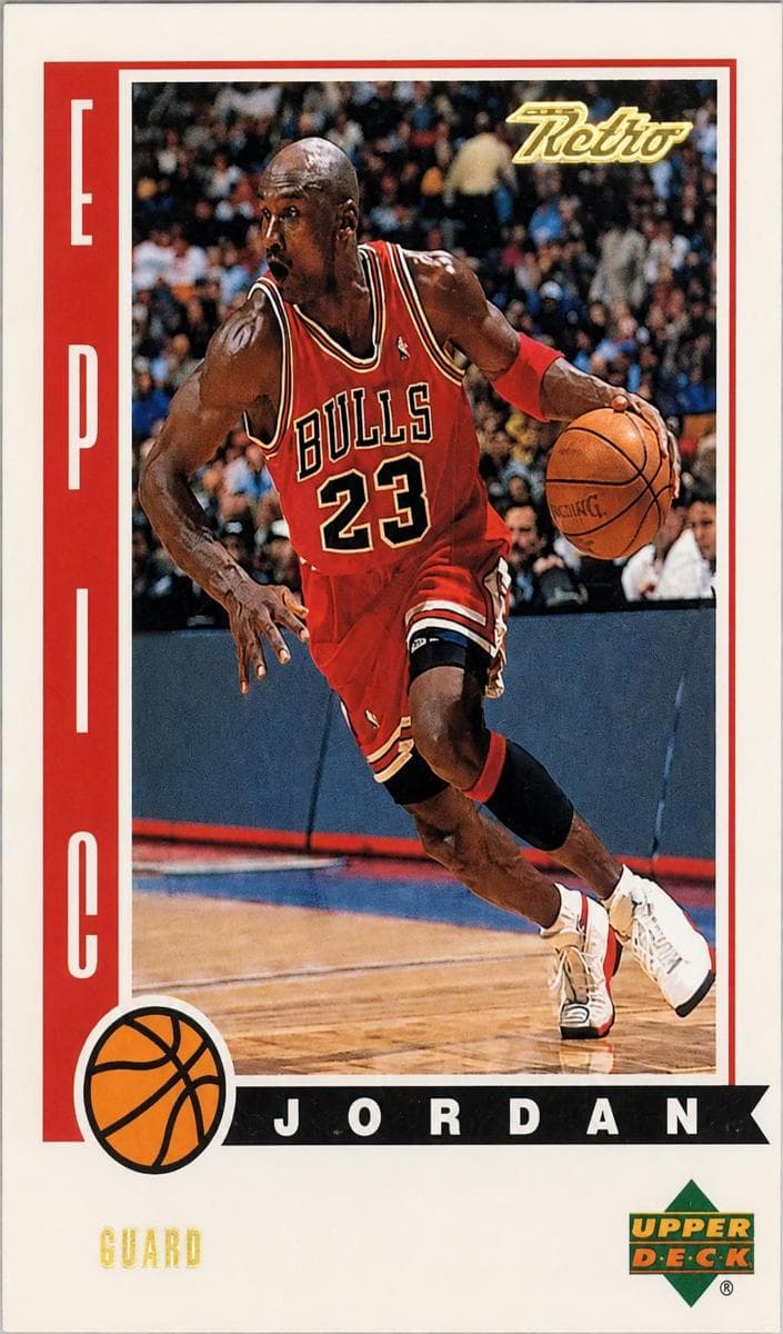 Michael Jordan 1999 upper-deck Retro
