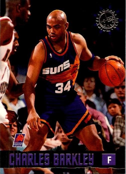 Charles Barkley 1995 fleer