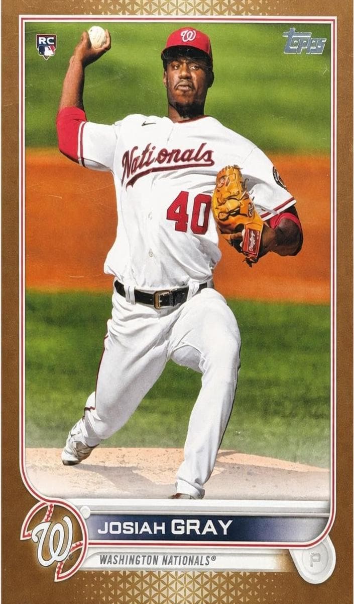 Josiah Gray 2022 topps Topps