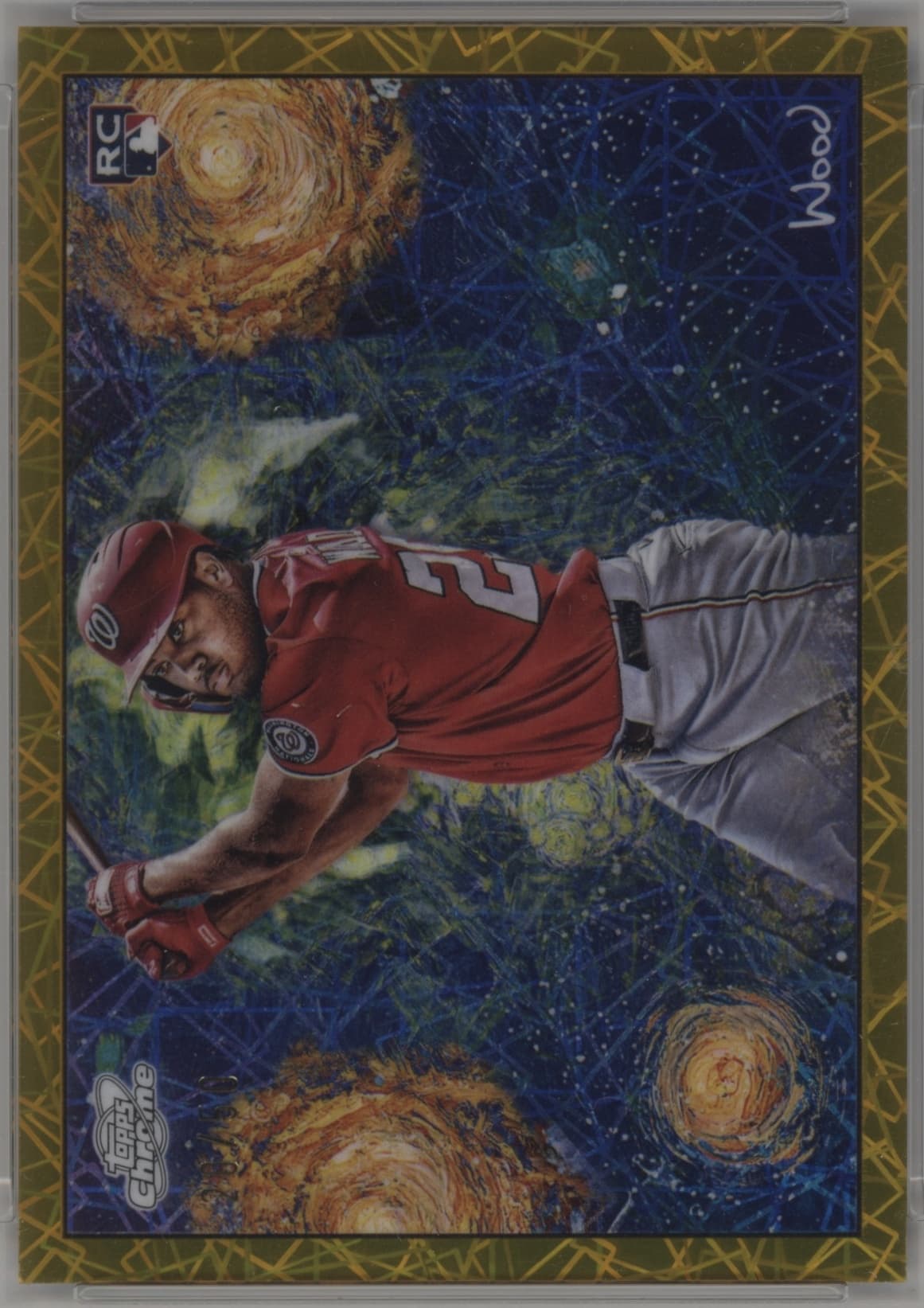 James Wood 2025 topps Topps Cosmic Chrome
